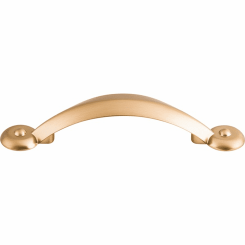 Top Knobs M1728 Angle Pull 3 Inch CC Brushed Bronze