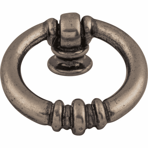 Top Knobs M173 Newton Ring 1 1/2 Inch Pewter Antique