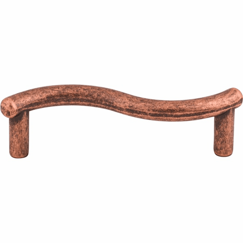Top Knobs M1757 Spiral Pull 3 Inch CC Antique Copper