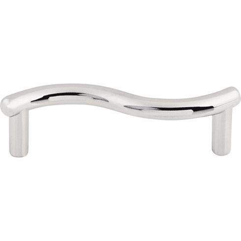 Top Knobs M1760 Spiral 3" Center to Center Bar pull PC