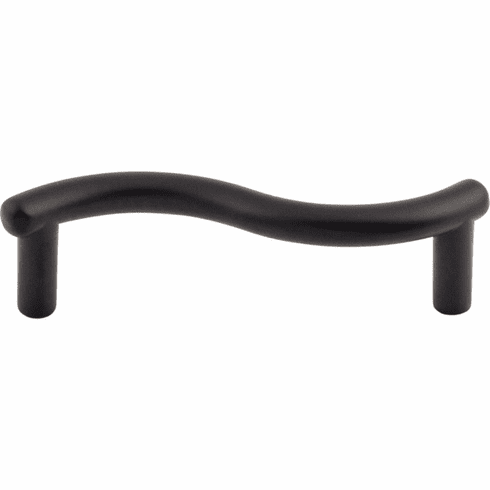 Top Knobs M1766 Spiral Pull 3 Inch CC Flat Black