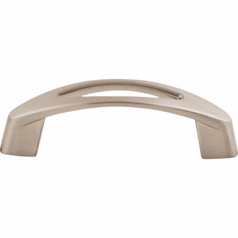 Top Knobs M1769 Verona Pull 3 Inch CC Brushed Satin Nickel