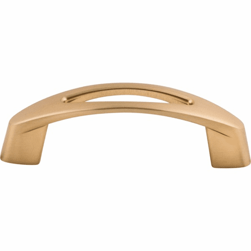 Top Knobs M1772 Verona Pull 3 Inch CC Brushed Bronze
