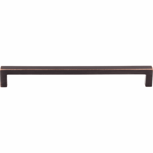 Top Knobs M1836 Square Bar Pull 8 13/16 Inch CC Tuscan Bronze