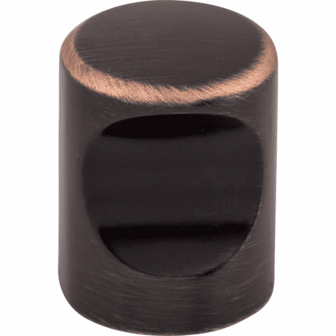 Top Knobs M1860 Nouveau Indent Knob 3/4 Inch Tuscan Bronze
