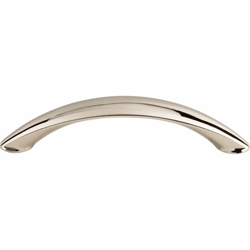 Top Knobs M1927 Arc Pull 4 Inch CC Polished Nickel