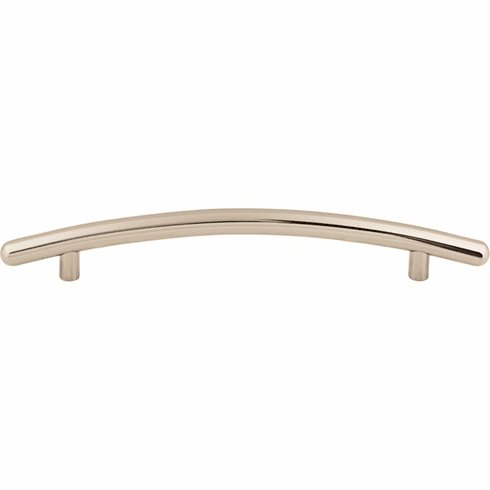 Top Knobs M1952 Curved Bar Pull 6 5/16 Inch CC Polished Nickel