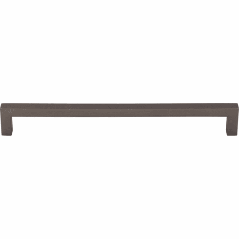 Top Knobs M2152 Square Bar Pull 8 13/16 Inch CC Ash Gray