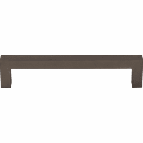 Top Knobs M2156 Square Bar Pull 5 1/16 Inch CC Ash Gray