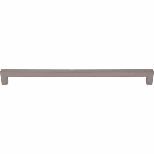 Top Knobs M2178 Square Bar Pull 12 Inch CC Ash Gray