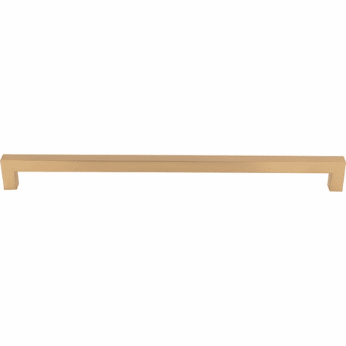 Top Knobs M2179 Square Bar Pull 12 Inch CC Honey Bronze