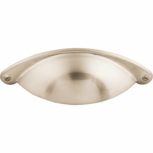 Top Knobs M400 Arendal Cup Pull 2 1/2 Inch CC Brushed Satin Nickel
