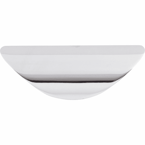 Top Knobs M413 Nouveau Cup Pull 1 1/4 Inch CC Polished Chrome
