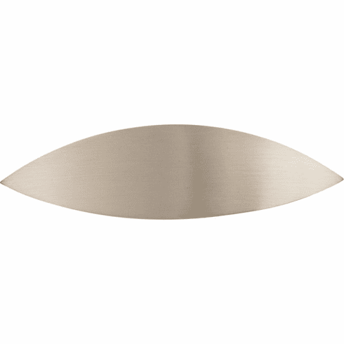 Top Knobs M414 Eyebrow Cup Pull 2 1/2 Inch CC Brushed Satin Nickel