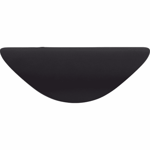 Top Knobs M498 Nouveau Cup Pull 1 1/4 Inch CC Flat Black