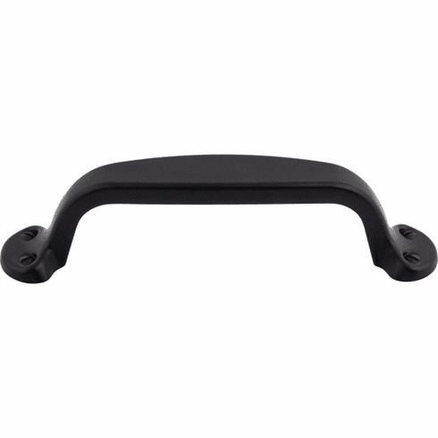 Top Knobs M532 Trunk Pull 3 3/4 Inch CC Flat Black