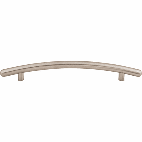 Top Knobs M536 Curved Bar Pull 6 5/16 Inch CC Brushed Satin Nickel