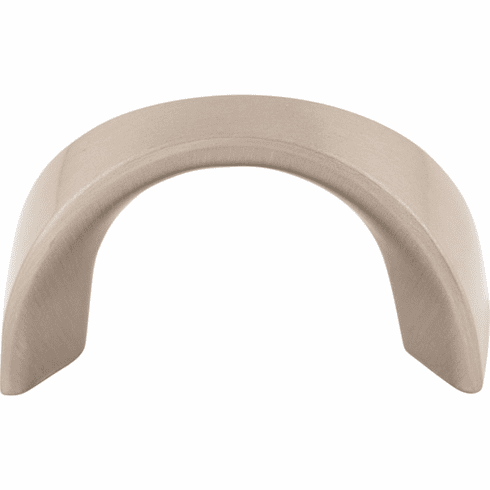 Top Knobs M552 Crescent U-Pull 1 1/4 Inch CC Brushed Satin Nickel