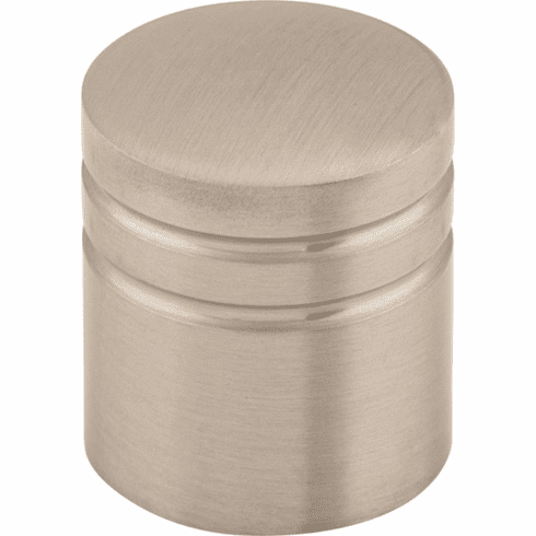 Top Knobs M582 Stacked Knob 1 Inch Brushed Satin Nickel