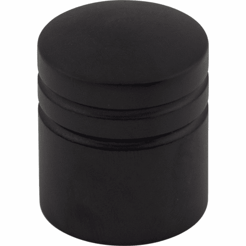 Top Knobs M584 Stacked 1" Diameter Round Knob BLK