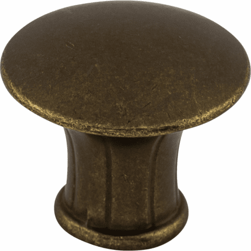 Top Knobs M912 Lund 1 1/4" Diameter Round Knob GBZ