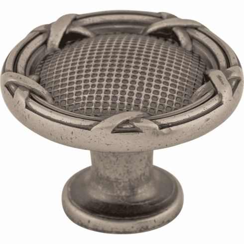 Top Knobs M941 Ribbon & Reed 1 1/4" Diameter Round Knob PTA