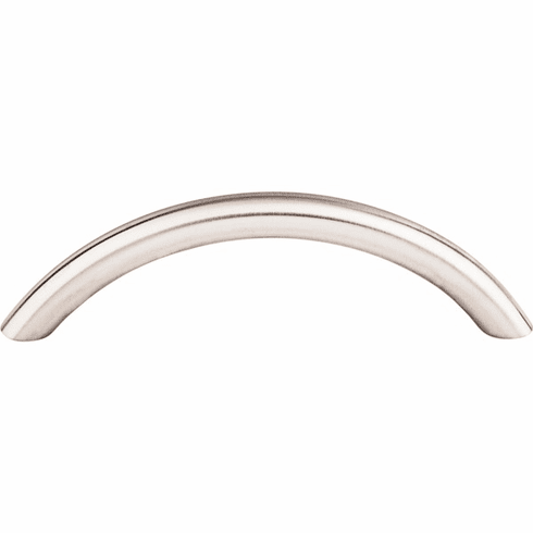 Top Knobs SS14 Solid Bowed 3 3/4" Center to Center Bar pull SS