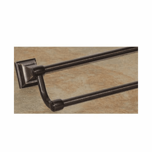 Top Knobs STK7TB Stratton Bath 18" Double Towel Bar - Tuscan Bronze TB