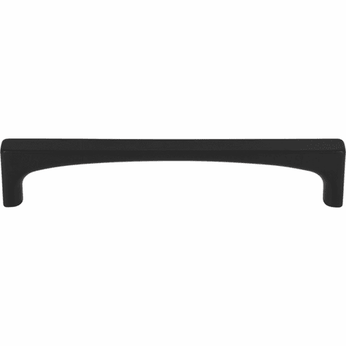 Top Knobs TK1013BLK Riverside 5 1/16" Center to Center Bar pull BLK
