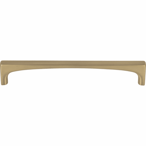 Top Knobs TK1014HB Riverside Pull 6 5/16 Inch CC Honey Bronze