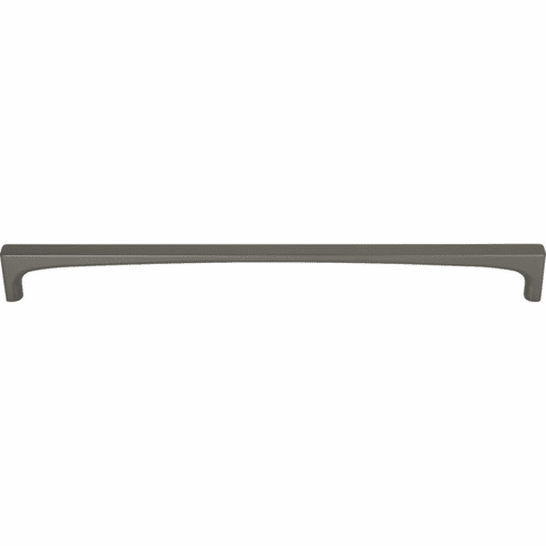 Top Knobs TK1017AG Riverside 12" Center to Center Bar pull AG