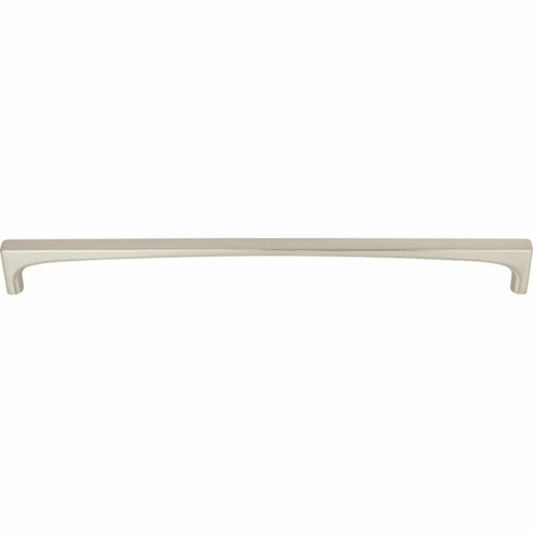 Top Knobs TK1017BSN Riverside Pull 12 Inch CC Brushed Satin Nickel