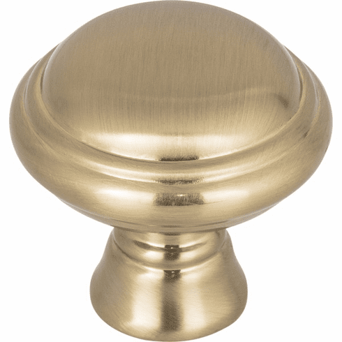 Top Knobs TK1020HB Henderson Knob 1 1/4 Inch Honey Bronze