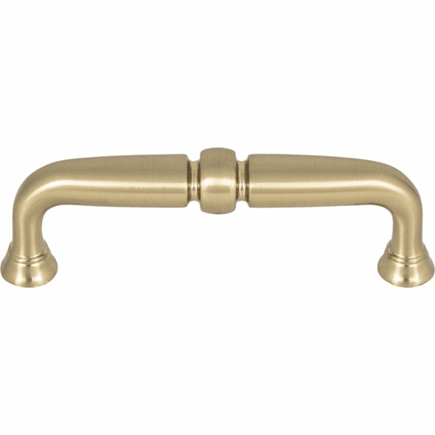 Top Knobs TK1021HB Henderson Pull 3 3/4 Inch CC Honey Bronze