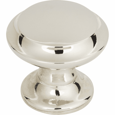 Top Knobs TK1050PN Barrow 1-1/4" Diameter Mushroom Knob PN