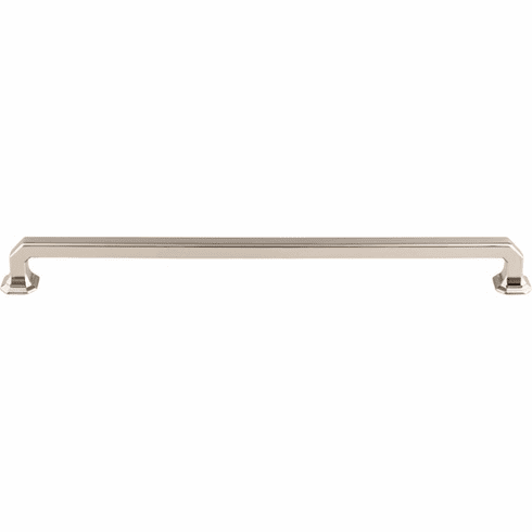 Top Knobs TK291PN Emerald Pull 12 Inch CC Polished Nickel
