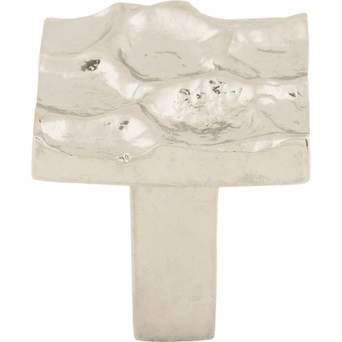 Top Knobs TK300PN Cobblestone 1 1/8" Length Square Knob PN