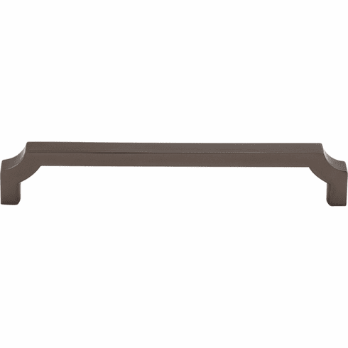 Top Knobs TK3023AG Davenport Pull 6 5/16 Inch CC Ash Gray
