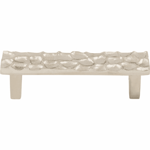 Top Knobs TK304PN Cobblestone 3 3/4" Center to Center Bar pull PN