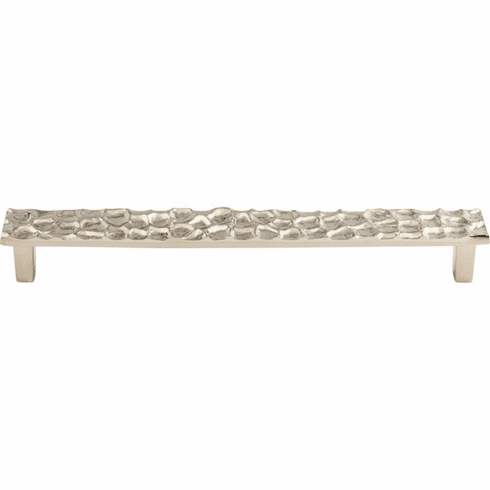 Top Knobs TK308PN Cobblestone 8 13/16" Center to Center Bar pull PN