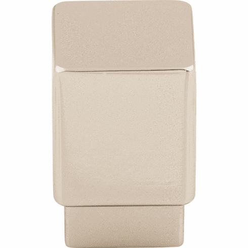 Top Knobs TK31PN Tapered Square Knob 3/4 Inch Polished Nickel