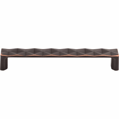 Top Knobs TK563UM Quilted Pull 6 5/16 Inch CC Umbrio