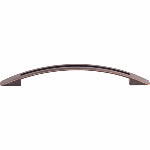 Top Knobs TK620UM Tango Cut Out Pull 6 5/16 Inch CC Umbrio