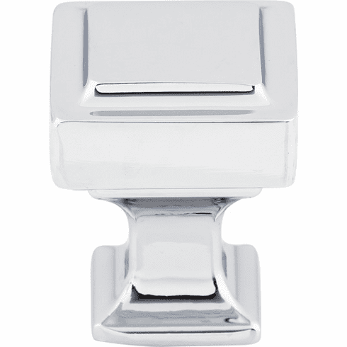 Top Knobs TK700PC Ascendra 1" Length Square Knob PC