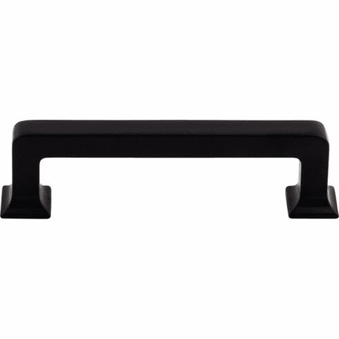 Top Knobs TK703BLK Ascendra 3 3/4" Center to Center Bar pull BLK