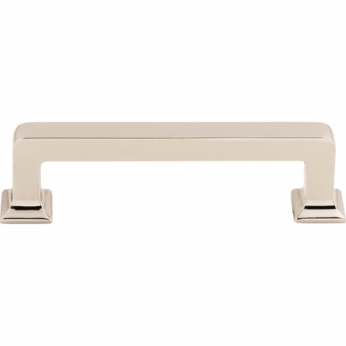 Top Knobs TK703PN Ascendra 3 3/4" Center to Center Bar pull PN