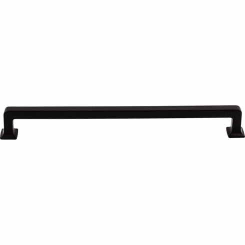 Top Knobs TK706BLK Ascendra 9" Center to Center Bar pull BLK