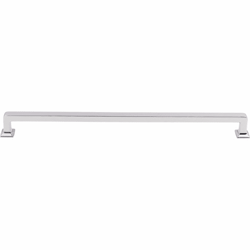 Top Knobs TK708PC Ascendra 12" Center to Center Bar pull PC