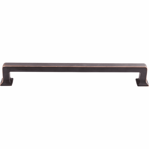 Top Knobs TK709UM Ascendra 12" Center to Center Appliance pull UM