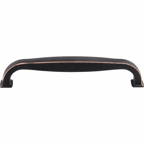 Top Knobs TK727UM Contour 8" Center to Center Appliance pull UM